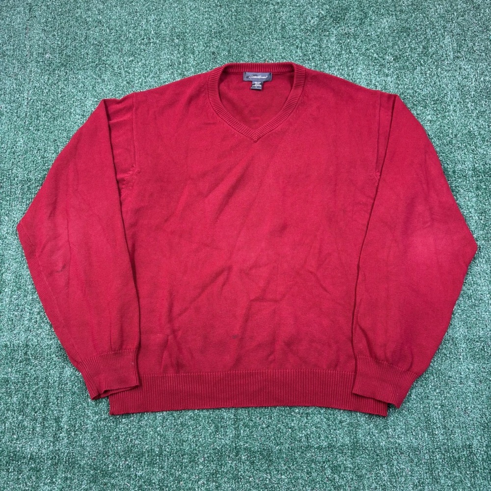 Vintage 90's Eddie Bauer V-neck Sweater